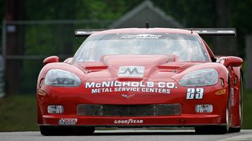 Ruman on Lime Rock Park Podium